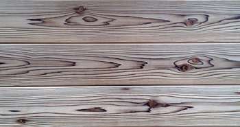 Shou sugi ban carbonized wood siding