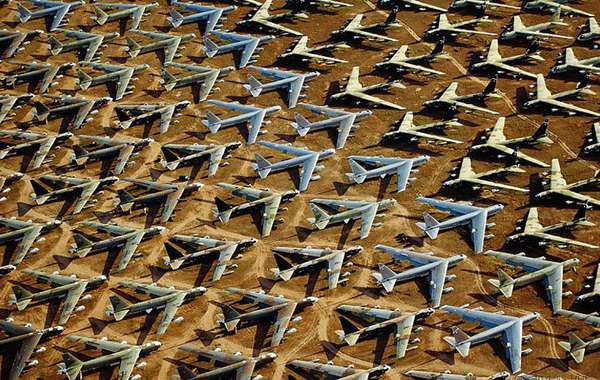 亚利桑那州的“墓地”，世界上最大的飞机墓地