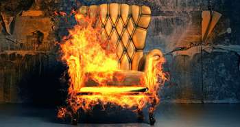 Fire retardants in furniture are intended to slow flames