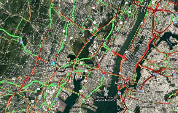 谷歌地图更新,重视环保的路线和自行车